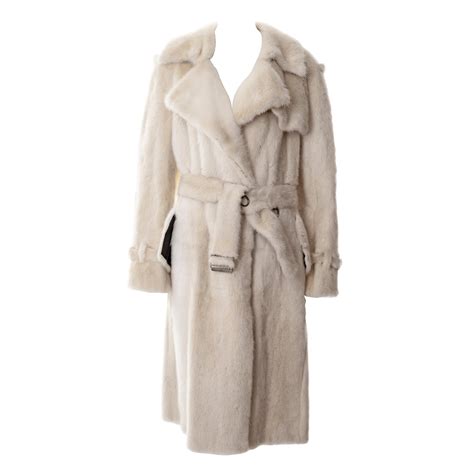 gucci mink coat white cost|Gucci shearling coat men's.